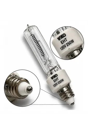 Lampada Eht Halog. Jd E11 250w 130v Bq P/ Refletor, Teatro