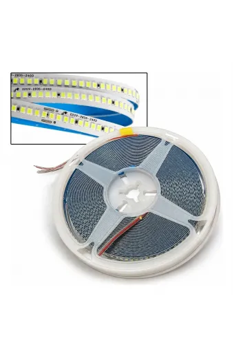 Fita Led 240led/m 220v 3000k 10m