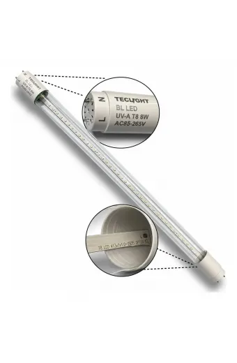Lâmpada Bl Led 8w Bivolt Tubular P Armadilha Luminosa 45 Cm