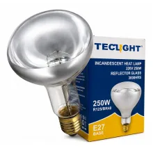 Lâmpada Infravermelha 250w E27 Para Secagem Luz Branco-quente 220v